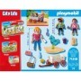 Set invatatoare si copii in carucior